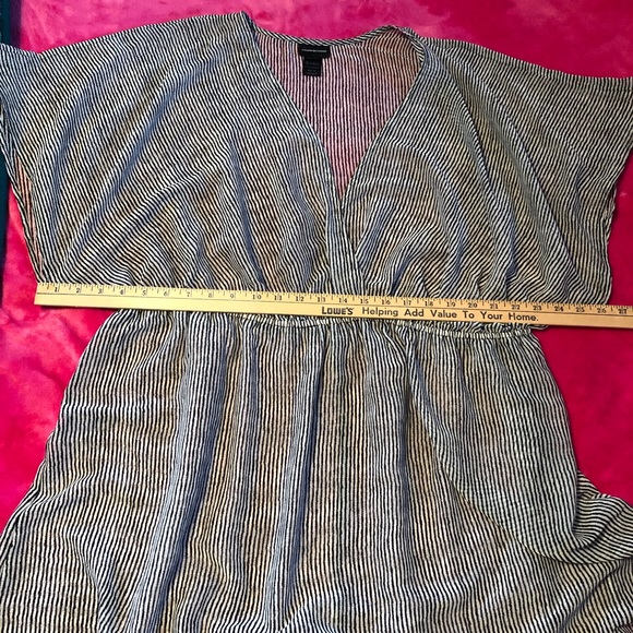 Striped Swim Coverup - Picture 7 of 9